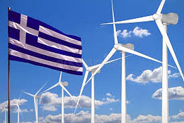 Greece and wind power stations