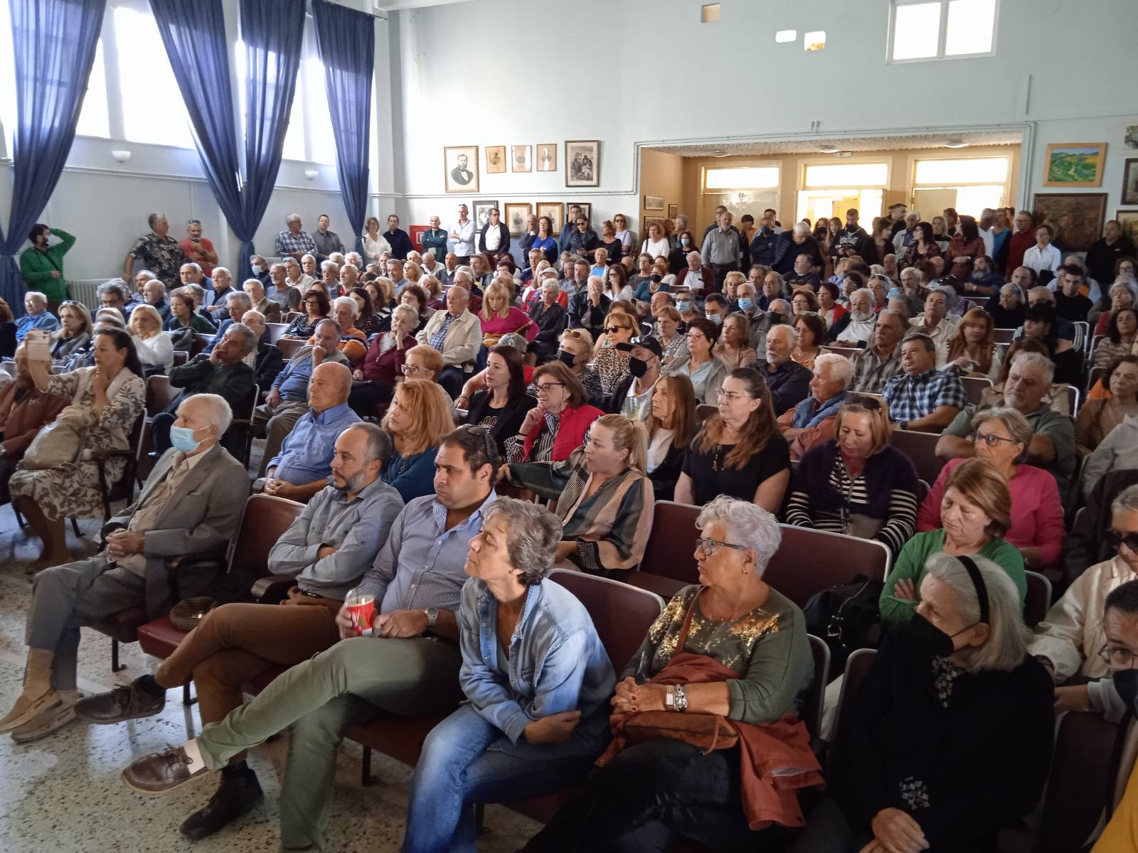 Συγκέντρωση στο Γιοκάλειο για την υποβάθμιση του νοσοκομείου Καρύστου (Νοέμβριος 2023)