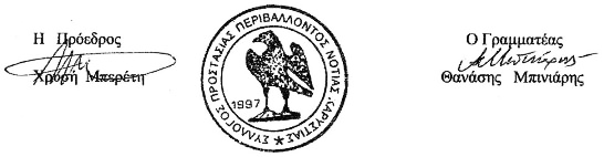 λογότυπο ΣΠΠΕΝΚ και σχετικές υπογραφές